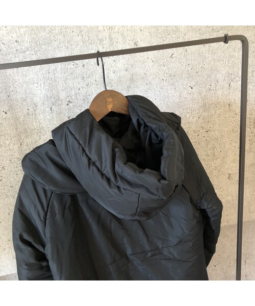 copine（コピン）の「11月14日再入荷！軽やかな着心地！フード中綿ロングコート（ダウンジャケット/コート・レディース・その他）」の15枚目の写真