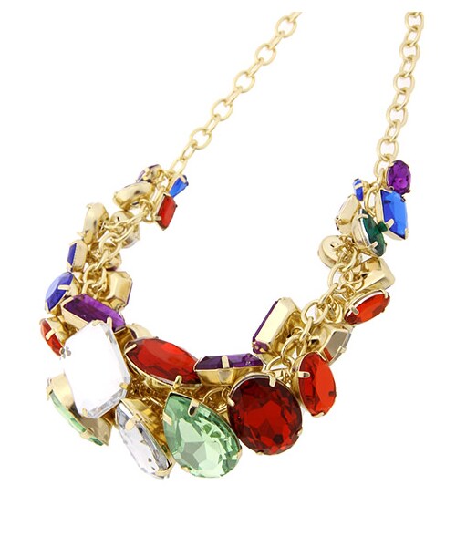 FIG&VIPER(フィグアンドバイパー)の「ビジューネックレス(その他・レディース・ゴールド・FREE)」の1枚目の写真