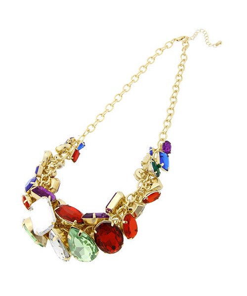 FIG&VIPER(フィグアンドバイパー)の「ビジューネックレス(その他・レディース・ゴールド・FREE)」の3枚目の写真