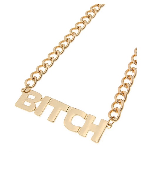 FIG&VIPER（フィグアンドバイパー）の「BITCH ネックレス（）」 - WEAR