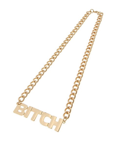 FIG&VIPER（フィグアンドバイパー）の「BITCH ネックレス（）」 - WEAR