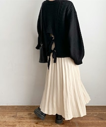 chocomee | ニットプリーツスカート(スカート)