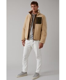 CLOSED（クローズド）の「CLOSED Men's/ムートンジャケット/キャメル