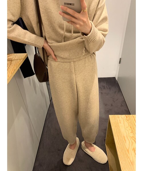 no brand（ノーブランド）の「CO247: ナチュラルセットアップ（パーカー・レディース・その他）」の3枚目の写真