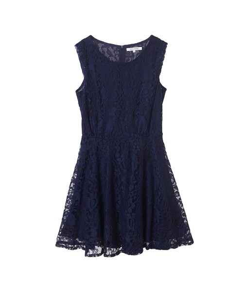 8seconds（エイトセカンズ）の「플라워 레이스 슬리브리스 원피스（ワンピース/ドレス・レディース・남색・M/S）」の5枚目の写真