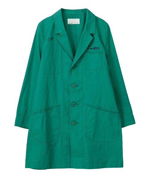 Ne-net（ネネット）の「ネ・ネット / S (P)ステッツイル / コート（ジャケット/アウター・レディース・off white(02)/beige(03)/green(10)・02）」の7枚目の写真