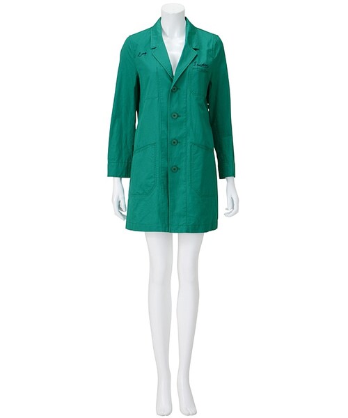 Ne-net（ネネット）の「ネ・ネット / S (P)ステッツイル / コート（ジャケット/アウター・レディース・off white(02)/beige(03)/green(10)・02）」の3枚目の写真