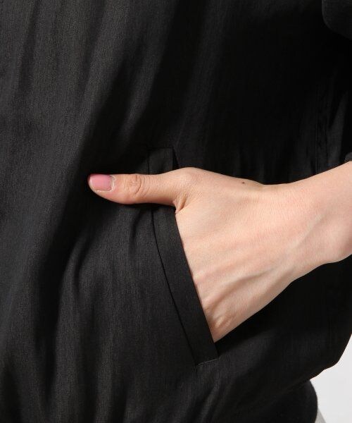 GLOBAL WORK（グローバルワーク）の「サテンリブブルゾン（ジャケット/アウター・レディース・ブラック19/グレージュ51・Ｓ/Ｍ/Ｌ）」の9枚目の写真