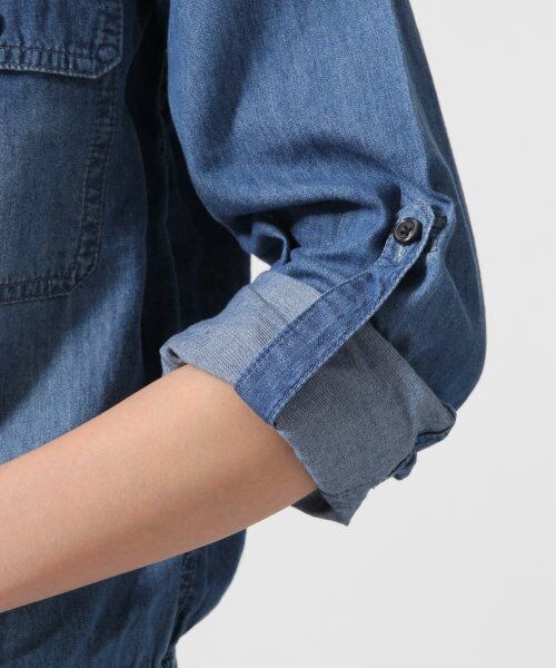 GLOBAL WORK（グローバルワーク）の「【セール除外】デニムコンビネゾン（ワンピース/ドレス・レディース・ブルー85/ネイビー88・Ｓ/Ｍ/Ｌ）」の10枚目の写真