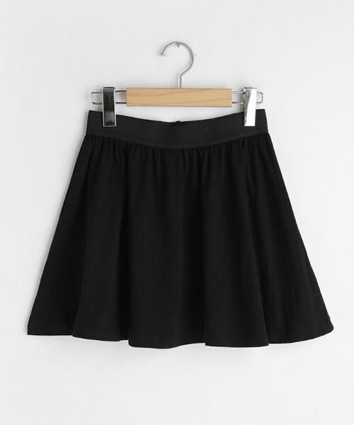 DHOLIC（ディーホリック）の「コットンレイヤードスカート（スカート・レディース・ホワイト/ブラック・FREE）」の2枚目の写真