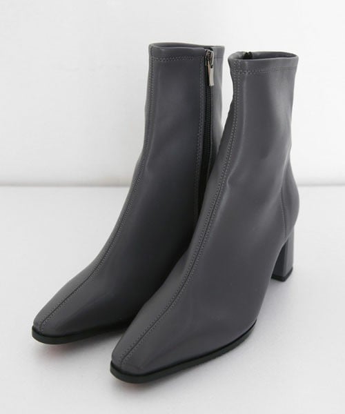 DHOLIC（ディーホリック）の「2TYPEステッチブーツ（ブーツ・レディース・ブラック/その他/グレー/パープル/ベージュ/ブラウン・225/230/235/240/245/250）」の5枚目の写真