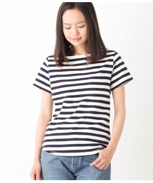 LE JUN | ボーダーポケットTシャツ(トップス)