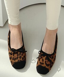 DHOLIC | 2TYPEスエード調リボンシューズ(その他シューズ)