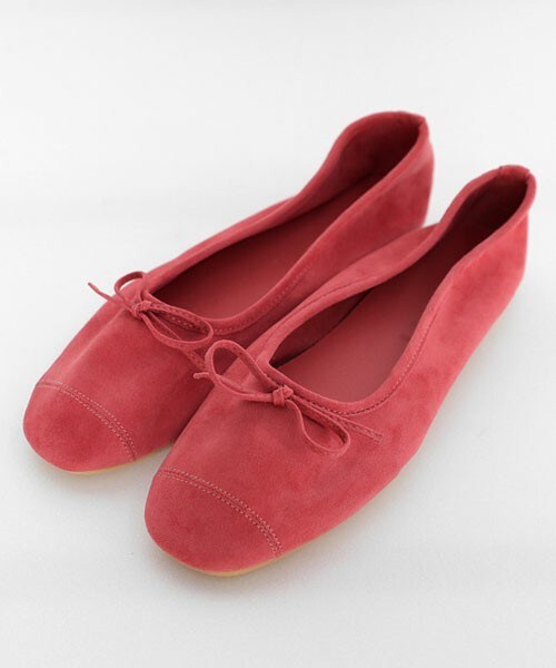 DHOLIC（ディーホリック）の「2TYPEスエード調リボンシューズ（その他シューズ・レディース・その他/ピンク/レッド/ブラウン/ブルー/グレー・230/235/240/245/250/2455）」の5枚目の写真