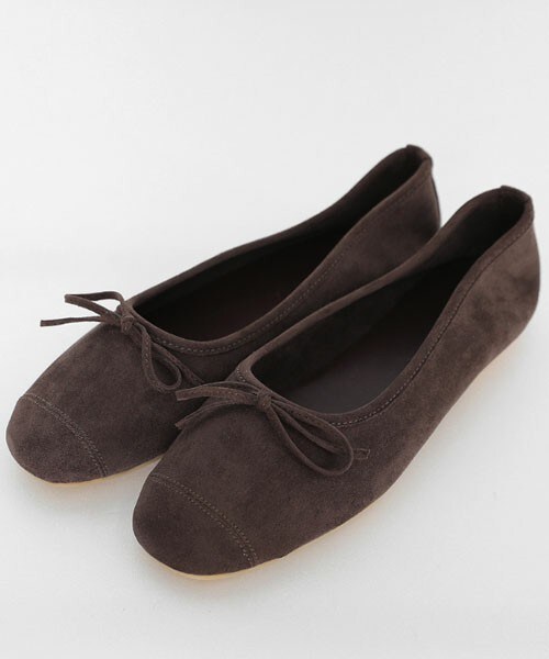 DHOLIC（ディーホリック）の「2TYPEスエード調リボンシューズ（その他シューズ・レディース・その他/ピンク/レッド/ブラウン/ブルー/グレー・230/235/240/245/250/2455）」の3枚目の写真