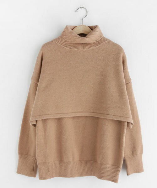 DHOLIC（ディーホリック）の「ベスト&クロップドニットSET（アンサンブル・レディース・ホワイト/ブラウン/ブラック/ベージュ・FREE）」の4枚目の写真