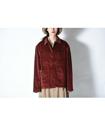FLAG by ALEXIA STAM | ATHA CORDUROY FIELD JACKET brown(ブルゾン)