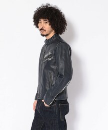 AVIREX（アヴィレックス）の「SH/カウレザー シングルライダース
