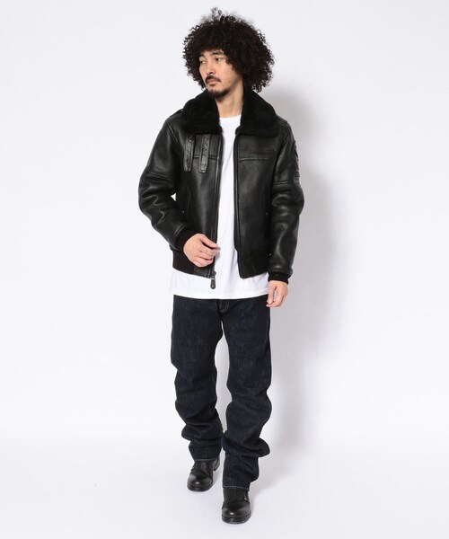 AVIREX（アヴィレックス）の「SH/ムートンボンバージャケット/MOUTON