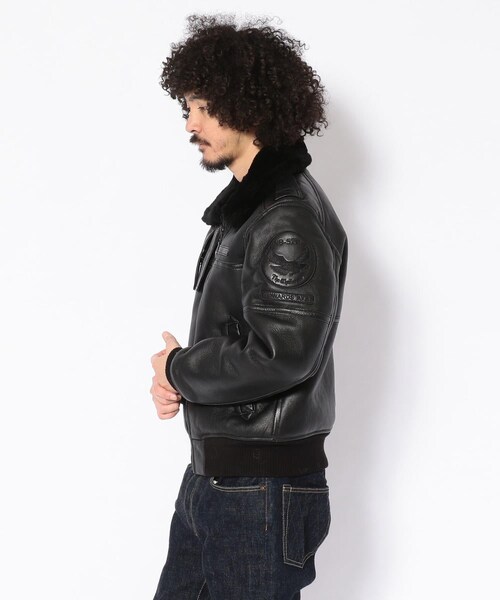 AVIREX（アヴィレックス）の「SH/ムートンボンバージャケット/MOUTON