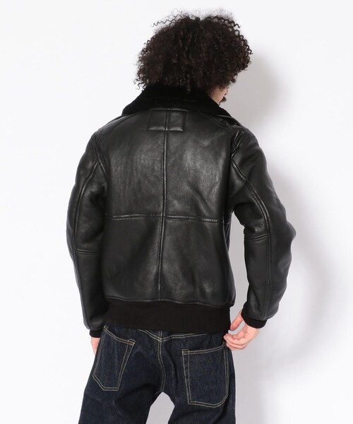 AVIREX（アヴィレックス）の「SH/ムートンボンバージャケット/MOUTON