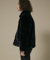CHRISTIAN DADA（クリスチャンダダ）の「DADA Logo Faux Fur Jacket