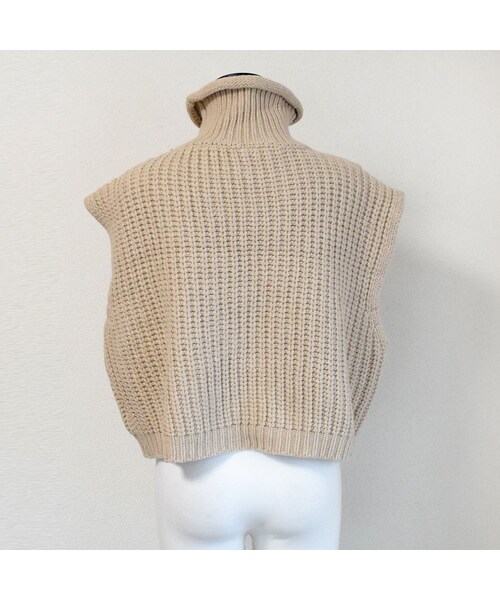 no brand（ノーブランド）の「ケーブルハイネックベスト（ベスト・レディース・その他）」の14枚目の写真
