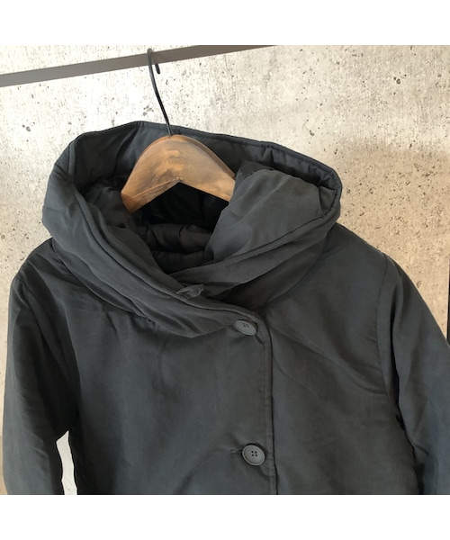 copine（コピン）の「1月7日再々入荷！軽量で暖かくマットな質感！フード中綿ショート丈コート（ダウンジャケット/コート・レディース・その他）」の15枚目の写真