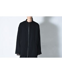 BISHOOL | BISHOOL Wool Gabardine Dolman Sleeve Stand Jacket(その他アウター)