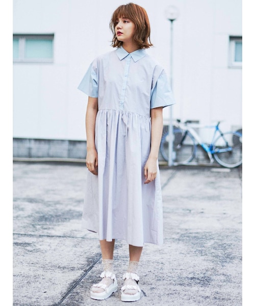 メリージェニー  シャツワンピース