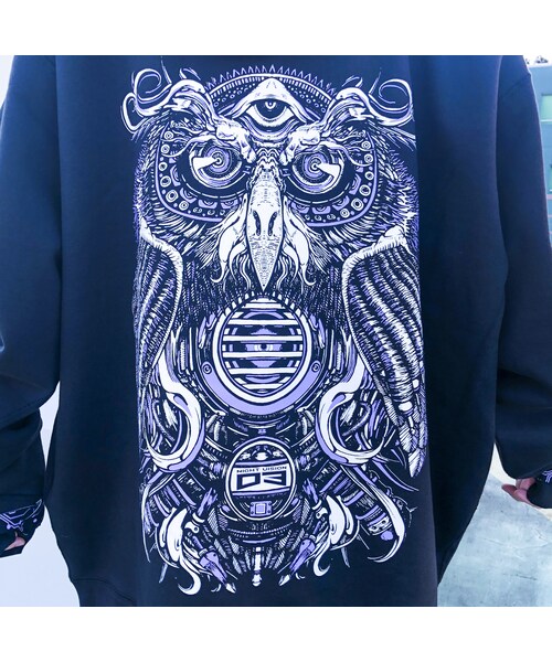 STORES.jp(ストアーズドットジェーピー)の「D/3 / NIGHT VISION ビッグパーカーver2,0 / ブラック(パーカー・その他)」の9枚目の写真