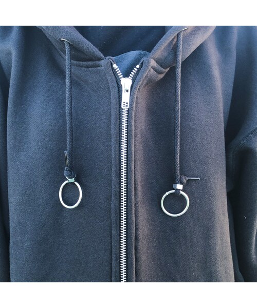 STORES.jp(ストアーズドットジェーピー)の「D/3 / NIGHT VISION ビッグパーカーver2,0 / ブラック(パーカー・その他)」の5枚目の写真