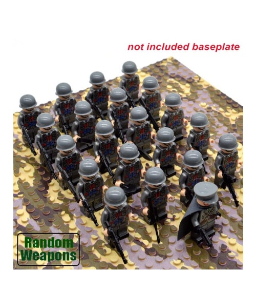 no brand（ノーブランド）の「レゴ互換 イタリア軍 ミニフィグ