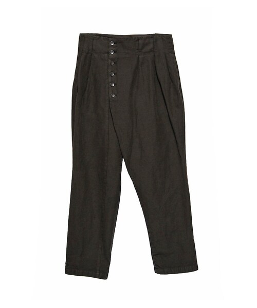 The Viridi-anne（ザヴィリディアン）の「C&L TWILL WIDE PANTS（その他パンツ・メンズ・ブラック・1/２）」の2枚目の写真