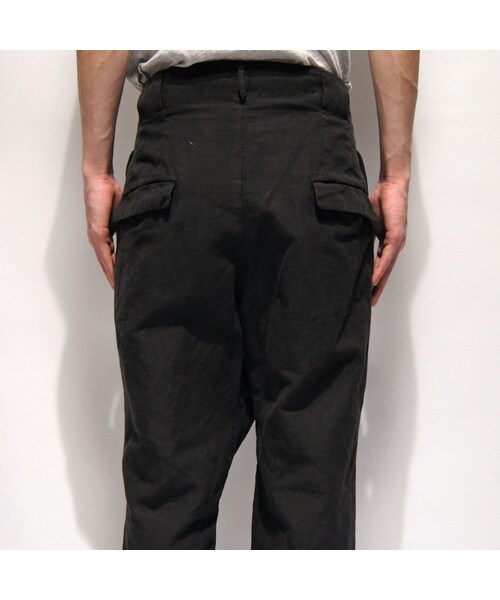 The Viridi-anne（ザヴィリディアン）の「C&L TWILL WIDE PANTS（その他パンツ・メンズ・ブラック・1/２）」の5枚目の写真
