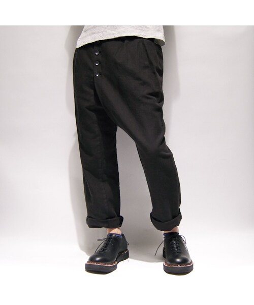 The Viridi-anne（ザヴィリディアン）の「C&L TWILL WIDE PANTS（その他パンツ・メンズ・ブラック・1/２）」の10枚目の写真