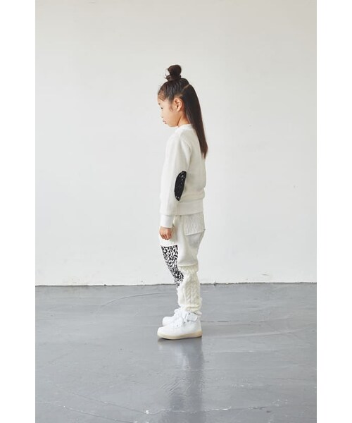 garcon la raison（ギャルソン・ラ・レゾン）の「トレーナー（スウェット・キッズ・ホワイト・110cm）」の2枚目の写真