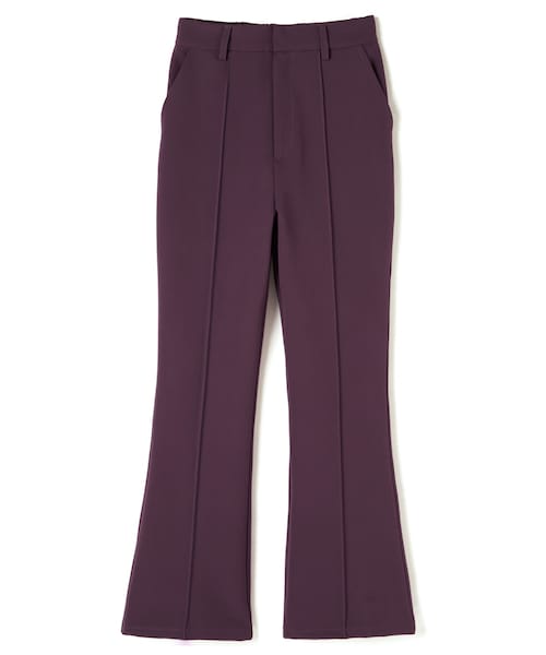 GRL（グレイル）の「フロントタックフレアパンツ（その他パンツ・レディース・モカ/オフホワイト/ベージュ/パープル/グリーン/ブルー/ダークピンク/ピスタチオ/ブラック/ラベンダー/くすみパープル/オリーブ/ブラウン/ピンク/ミントグリーン/ライトブルー/グレー/アイボリー/キャメル・S）」の15枚目の写真