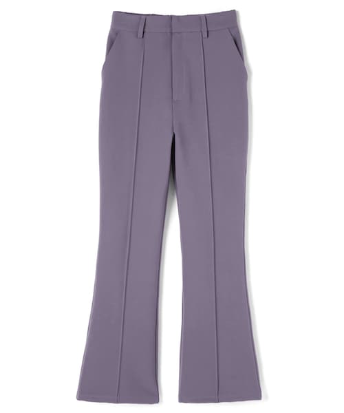 GRL（グレイル）の「フロントタックフレアパンツ（その他パンツ・レディース・モカ/オフホワイト/ベージュ/パープル/グリーン/ブルー/ダークピンク/ピスタチオ/ブラック/ラベンダー/くすみパープル/オリーブ/ブラウン/ピンク/ミントグリーン/ライトブルー/グレー/アイボリー/キャメル・S）」の16枚目の写真