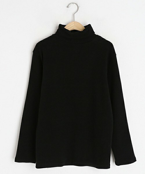 DHOLIC（ディーホリック）の「タートルネックTシャツ（Tシャツ/カットソー・レディース・ブラウン/ホワイト/ベージュ/その他/ブラック/グレー・FREE）」の3枚目の写真