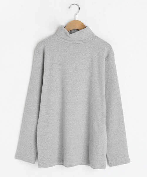 DHOLIC（ディーホリック）の「タートルネックTシャツ（Tシャツ/カットソー・レディース・ブラウン/ホワイト/ベージュ/その他/ブラック/グレー・FREE）」の4枚目の写真