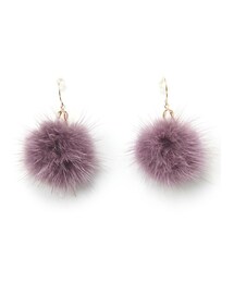GRL | ミンクファーピアス(ピアス（両耳用）)