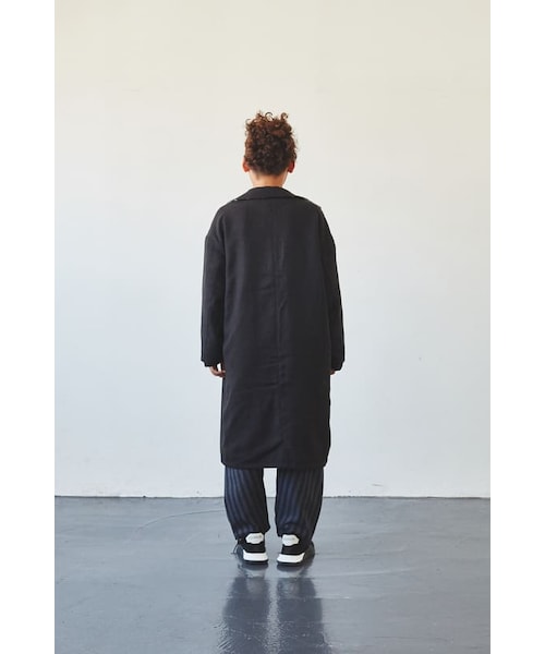 garcon la raison（ギャルソン・ラ・レゾン）の「リバーシブルビッグロングコート（その他アウター・キッズ・ブラック・140cm）」の3枚目の写真