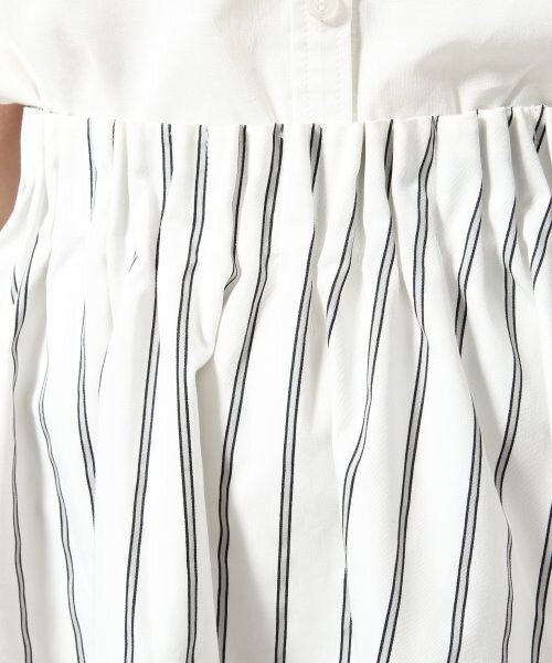 LOWRYS FARM（ローリーズファーム）の「アソートガラボリュームスカート（スカート・レディース・ホワイトストライプ/カモフラ/ネイビーストライプ・Ｆ）」の6枚目の写真