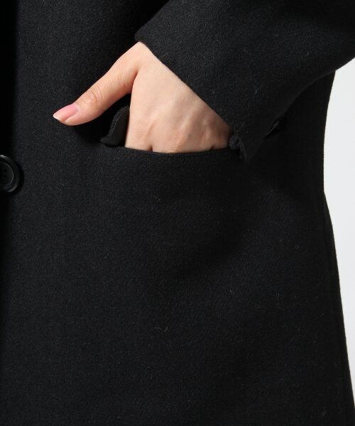 LOWRYS FARM(ローリーズファーム)の「キモウチェスターコート(ジャケット/アウター・レディース・ブラック/チャコールグレー/ブラウン・M/L)」の9枚目の写真