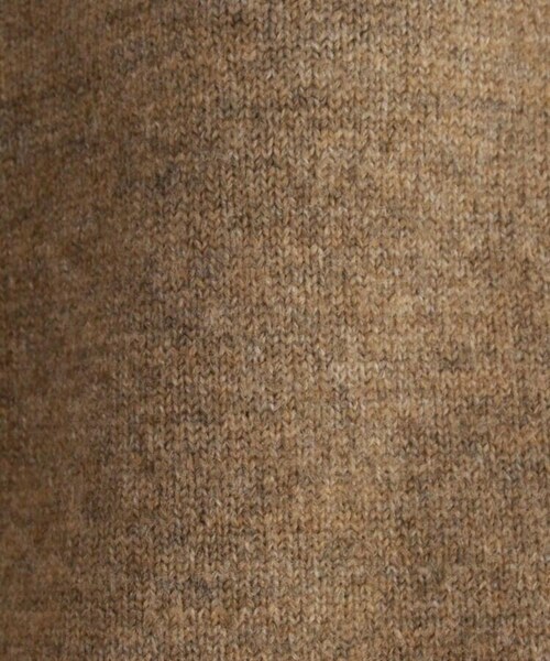 OZOC（オゾック）の「[洗える]もちもちスリット入りニットワンピース（ワンピース/ドレス・レディース・アイボリー(004)/ナチュラル(050)/キャメル(027)/ディープグレー(015)・38(M)）」の16枚目の写真