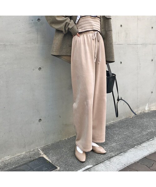 no brand（ノーブランド）の「裏起毛コーデュロイラフPT（その他パンツ・レディース・その他）」の5枚目の写真