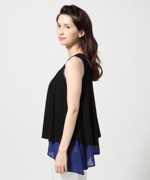 JEANASIS（ジーナシス）の「イソザイフレアプルオーバーノースリーブ（トップス・レディース・ホワイト系その他/ブラック系その他/グレー系その他/ネイビー系その他・FREE）」の5枚目の写真