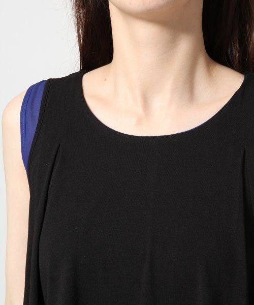 JEANASIS（ジーナシス）の「イソザイフレアプルオーバーノースリーブ（トップス・レディース・ホワイト系その他/ブラック系その他/グレー系その他/ネイビー系その他・FREE）」の7枚目の写真