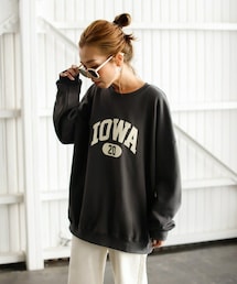 Auntie Rosa Holiday | IOWAプリントルーズスウェット(スウェット)